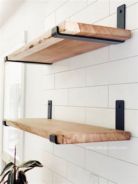 sheet metal shelf bracket cut out|diy shelf brackets kitchen.